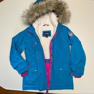 Land’s End Turquoise Expedition Winter Parka-Small (7/8)